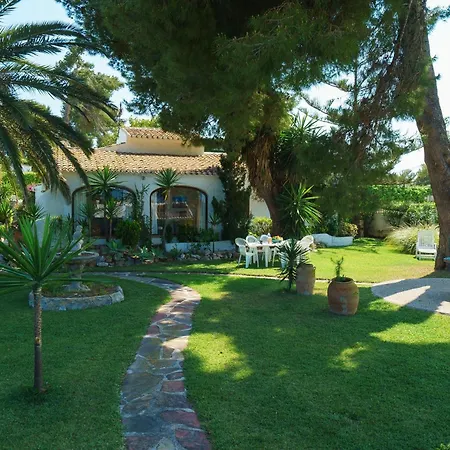 Encantadora En Javea Con Piscina Privada Y Aire Acondicionado, Cerca De La Playa - Es-160-18