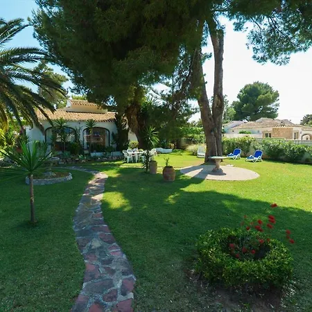 Villa Encantadora En Javea Con Piscina Privada Y Aire Acondicionado, Cerca De La Playa - Es-160-18 *